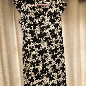 Black and white dress